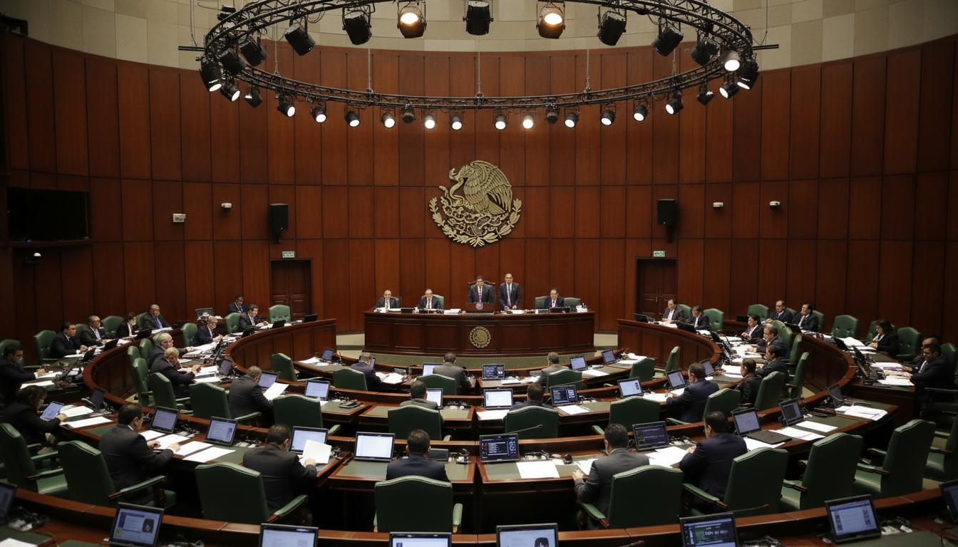 Sesion legislativa en el Congreso de Sinaloa